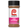 ["A bottle of Lawry's Jerk Seasoning."]