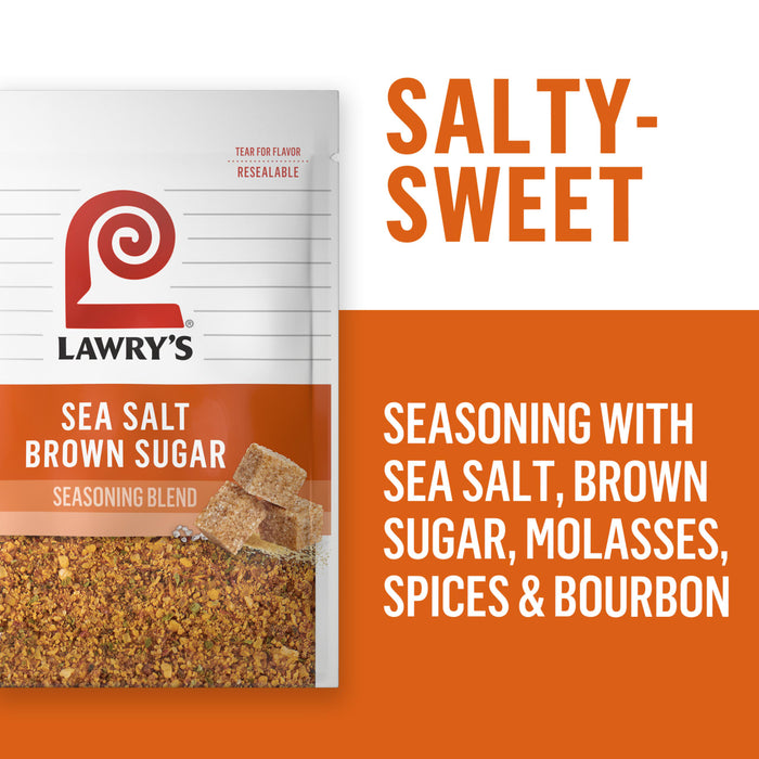 Lawry's® Sea Salt Brown Sugar Seasoning Blend, 0.5 oz