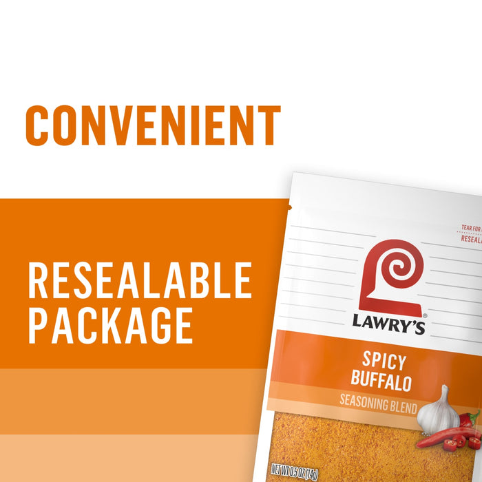 Lawry's® Spicy Buffalo Seasoning Blend, 0.5 oz