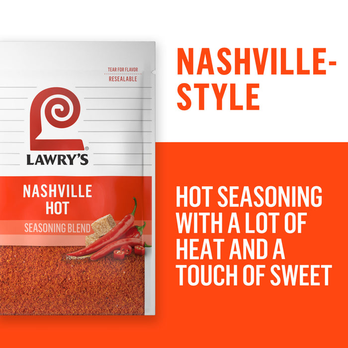 Lawry's® Nashville Hot Seasoning Blend, 0.5 oz