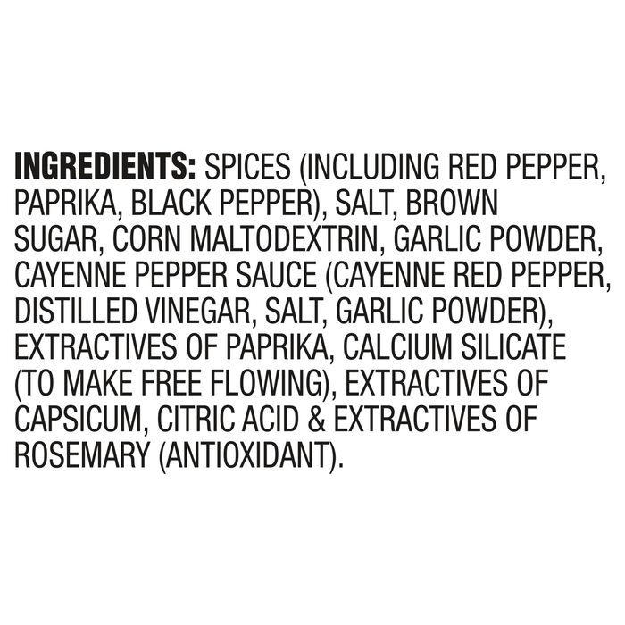 Lawry's® Nashville Hot Seasoning Blend, 0.5 oz