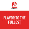 An advertisement for the Lawry's brand, which makes products like Lawry'S Seasoning Salt &amp; Vinegar, 20 Oz, features the brand logo and the slogan Flavor to the Fullest.