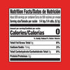 The bilingual nutrition facts label for Lawry'S Seasoning Salt &amp; Vinegar, 20 Oz, shows that a 0.7g serving contains 0 calories and 75mg of sodium.