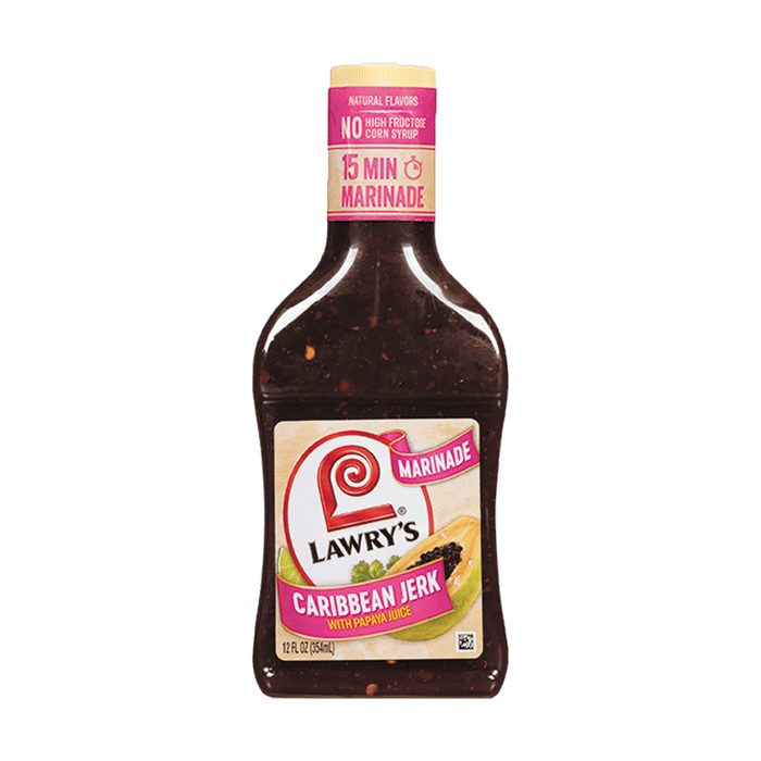 Lawry's® Caribbean Jerk With Papaya Marinade, 12 fl oz