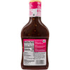 A bottle of Trader Joe's Korean Style Gochujang Barbecue Sauce shows the nutrition facts and ingredients.