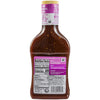 A bottle of Stonewall Kitchen Raspberry Peach Champagne Vinaigrette salad dressing is shown.