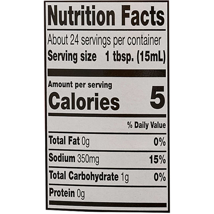 Lawry's Steak &amp; Chop Marinade nutrition facts label with ingredients and serving suggestions.