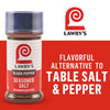Lawry's Black Pepper Seasoned Salt is a flavorful alternative to table salt and pepper.