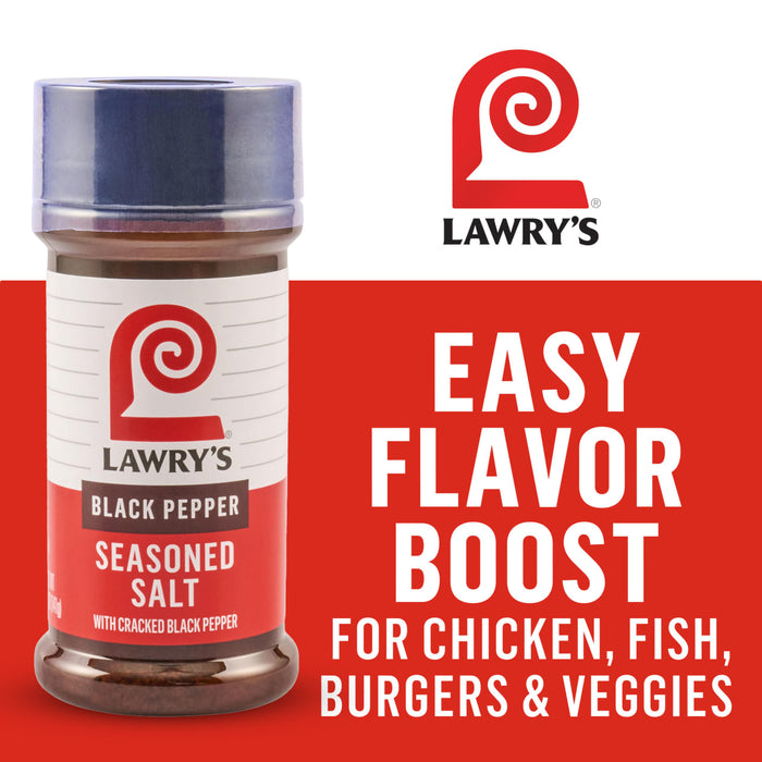 Lawry's seasoned salt is an easy flavor boost for chicken, fish, burgers, and veggies.