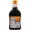 A bottle of Soy Vay Veri Veri Teriyaki Marinade &amp; Sauce shows its nutrition facts label.