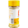 A container of Lawry's Lemon Pepper seasoning is shown, highlighting its use on various foods and its net weight of 4.5 oz (127g).