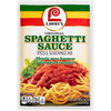 A packet of Lawry's Original Spaghetti Sauce spices and seasonings mix.