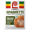 A packet of Lawry's Original Spaghetti Sauce spices and seasonings mix.