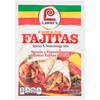 A package of Lawry's Chicken Fajitas Spices &amp; Seasonings Mix.