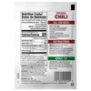Lawry's Chili Spices &amp; Seasonings Mix package with nutrition facts and instructions on how to make chili.