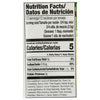 ['Nutrition facts label for a seasoning mix.']