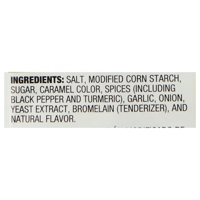 ['The ingredients for the product are listed on a white background.']