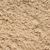 ['A close-up of a beige powder.']