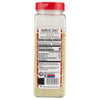 ['McCormick Garlic Salt with Parsley nutrition facts label.']