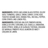['Ingredients list for a product in English and Spanish.']