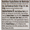 ['Nutrition facts label for a product with 0 calories per serving.']