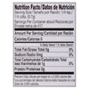 ['Nutrition facts label for a product with 0 calories, 0 grams of fat, 0 milligrams of sodium, and less than 1 gram of carbohydrates.']