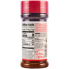 ["Lawry's Less Sodium Seasoned Salt nutrition facts label."]