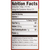 ['Nutrition facts label for a product with 5 calories per serving.']
