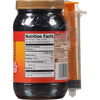 ["A bottle of Zatarain's Injector marinade with nutrition facts and a syringe."]