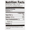 ['Nutrition facts label for a product with 10 calories per serving.']