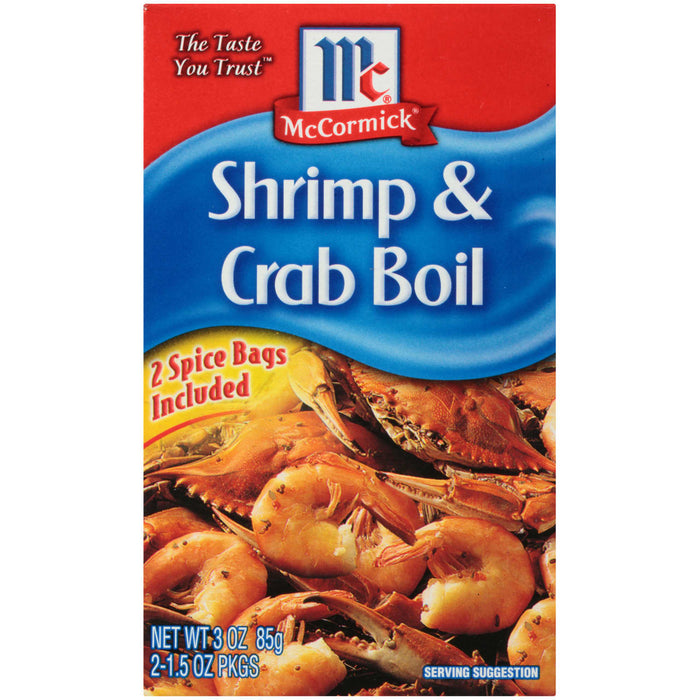 McCormick® Golden Dipt® Shrimp & Crab Boil Spice, 3 oz