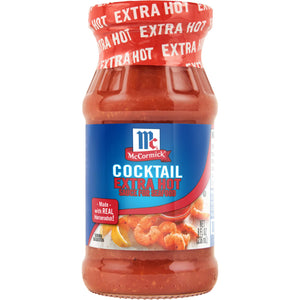 McCormick® Golden Dipt® Extra Hot Seafood Cocktail Sauce, 8 fl oz