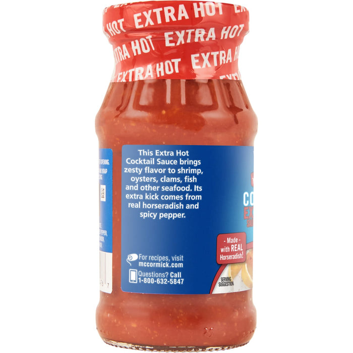 McCormick® Golden Dipt® Extra Hot Seafood Cocktail Sauce, 8 fl oz