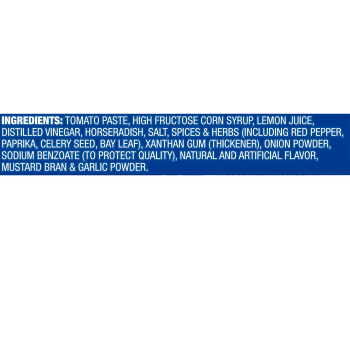 McCormick® Golden Dipt® Extra Hot Seafood Cocktail Sauce, 8 fl oz