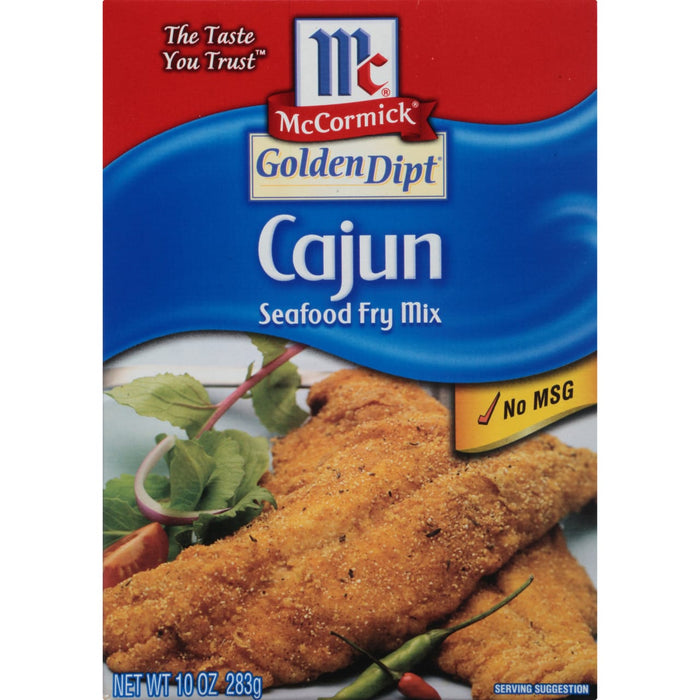 McCormick® Golden Dipt® Cajun Style Seafood Fry Mix, 10 oz