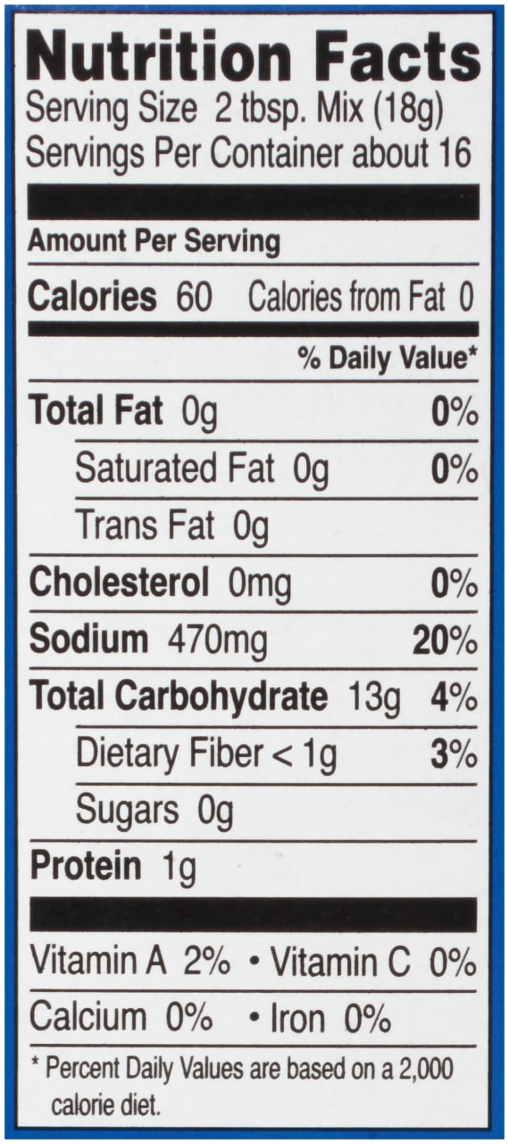 McCormick® Golden Dipt® Cajun Style Seafood Fry Mix, 10 oz