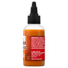 ["A bottle of Frank's RedHot Buffalo Wing Sauce shows the ingredients and company information on its label."]