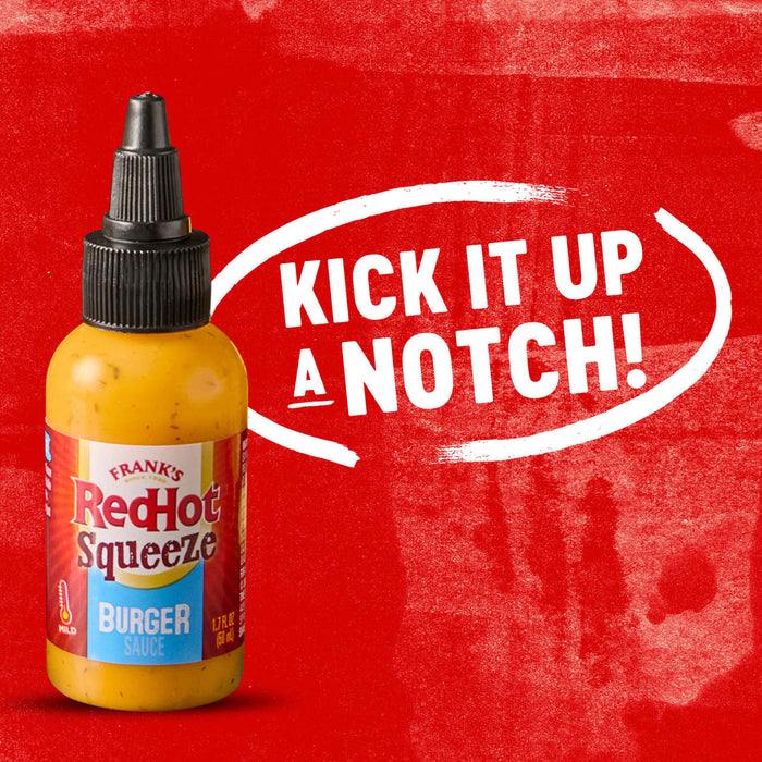 Frank's RedHot® Burger Mini Squeeze Sauce, 1.7 fl oz