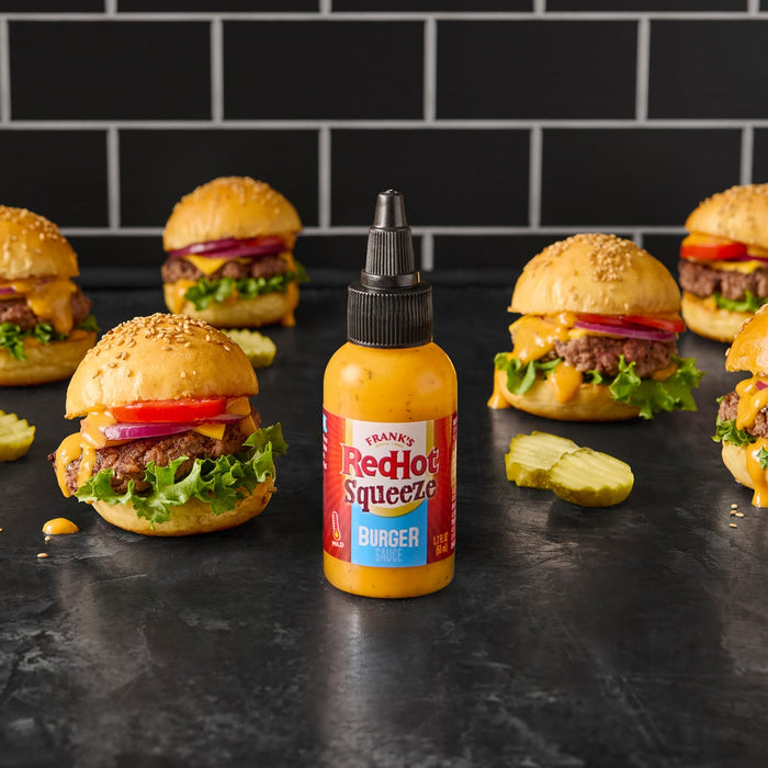 Frank's RedHot® Burger Mini Squeeze Sauce, 1.7 fl oz