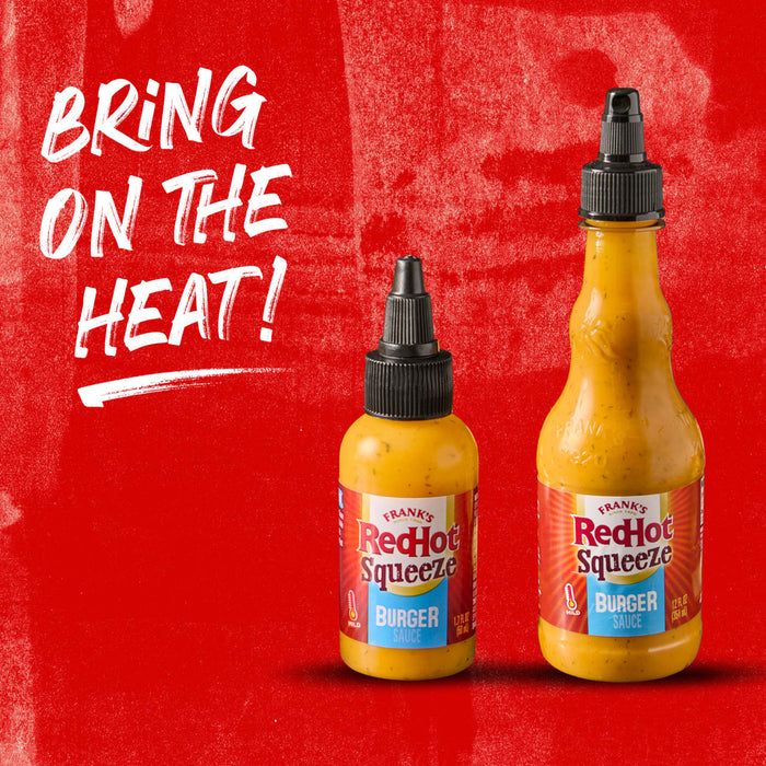 Frank's RedHot® Burger Mini Squeeze Sauce, 1.7 fl oz