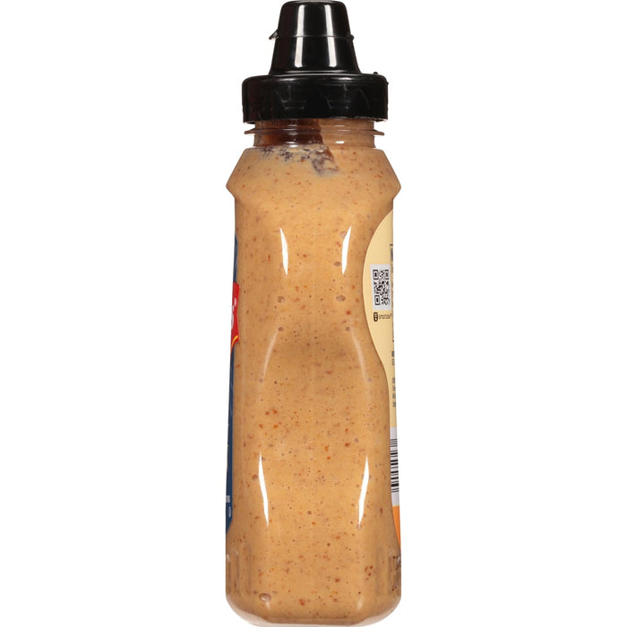['A bottle of Stonewall Kitchen Honey Mustard.']