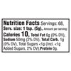 A nutrition facts label for French'S Honey Dijon Mustard Gluten Free, showing 10 calories per 1 tsp (5g) serving, 0g total fat, 50mg sodium (2% DV), 1g total carbohydrates (0% DV), less than 1g total sugars (including less than 1g added sugars, 2% DV), and 0g protein, with 68 servings per container.