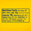A nutrition facts label for Frenchs Brown Honey Dijon Mustard 12 Oz shows 10 calories and 50 milligrams of sodium per one teaspoon serving.
