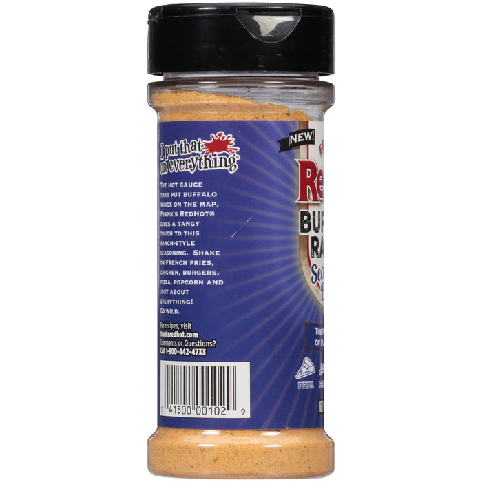 Frank's RedHot® Buffalo Ranch Seasoning Blend, 4.75 oz