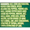 ['A list of ingredients for a seasoning blend, including salt, corn maltodextrin, spices, and lime juice concentrate.']