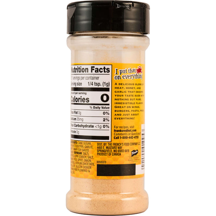 ["A container of French's I Put That On Everything seasoning."]
