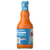 The back of a bottle of Franks Red Hot Regular Wing Hot Sauce Mild 12 Oz, showing the recipe for mild buffalo wings and the 'I put that on everything' slogan.