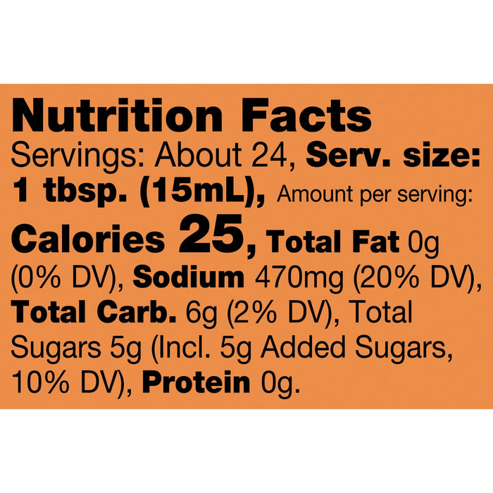 ['Nutrition facts for a serving of the product.']
