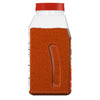 ['A glass jar of McCormick Grill Mates Montreal Steak Seasoning.']