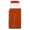 ['A plastic jar of McCormick Grill Mates Montreal Steak Seasoning.']
